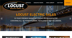 Desktop Screenshot of locustelectric.com